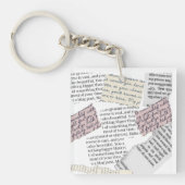 Tijdschrift Esthetisch – Retro Redactionele Stijl Sleutelhanger (voorkant)