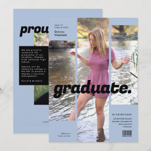 Tijdschrift Omslag Eenvoudig & Modern Kaart