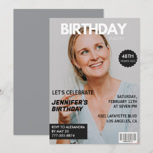 Tijdschrift Omslag Stijlvol voor haar Foto 48e ver Kaart
