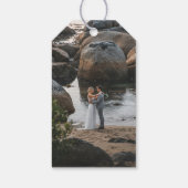 Tijdschrift Redactie Krant Foto's bruiloft Cadeaulabel (Achterkant)