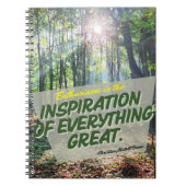 tijdschrift voor enthousiasme notitieboek (Voorkant)