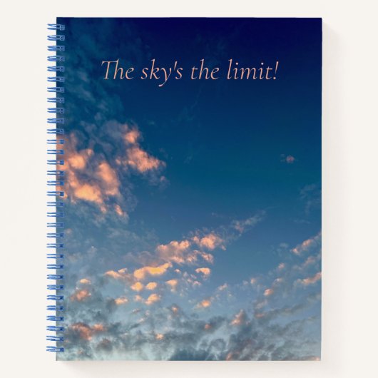 Tijdschrift voor Ideeën, Doelen, Hoop & Dromen Notitieboek (Voorkant)