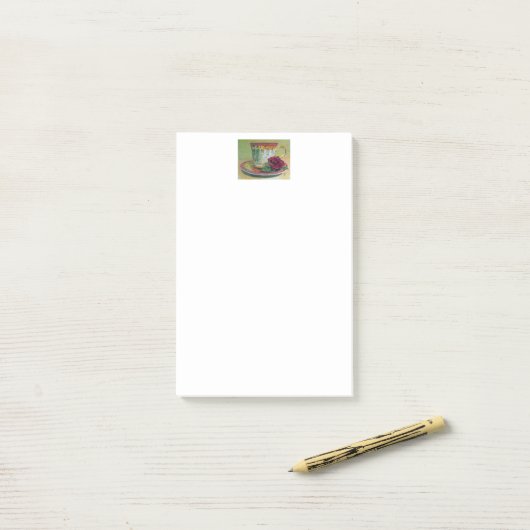 TIJDSTIP POST-IT® NOTES (Op bureau)