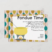 Tijdstip van de Fondue! Kaart (Voorkant / Achterkant)
