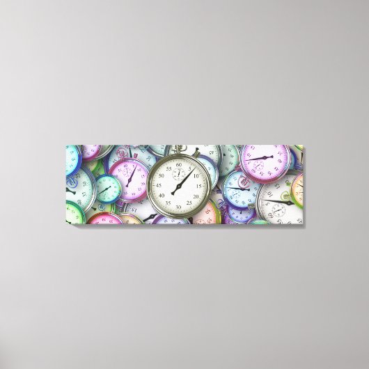 tijdstuk omwikkeld canvas (Voorkant)