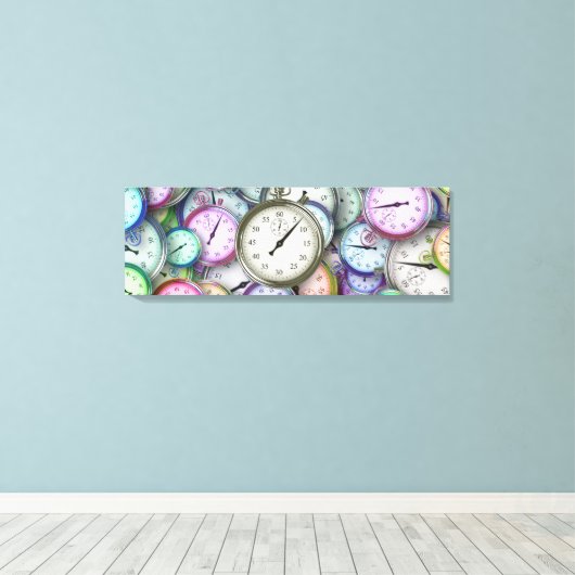 tijdstuk omwikkeld canvas (Insitu (Houten vloer))