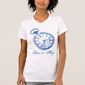 Tijdstuk voor kantelen van Clock Pocket Watch Face T-shirt