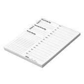 Tijdvak Notitieblok (Gedraaid)