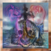 Tijdvenster vastklikken raamsticker (Vel 2)