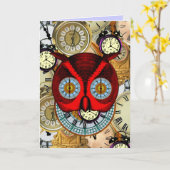 Tijdvliegers Verjaarkaart Kaart (Gele Bloem)