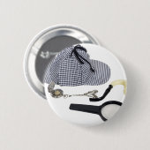 TijdVoorRechercheur050110 Ronde Button 5,7 Cm (Voorkant /achterkant)