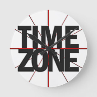 Tijdzone klok voor elke tijdzone