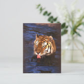Tijger2 Briefkaart (Staand voorkant)