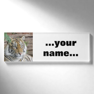Tijger_002 Naambadge