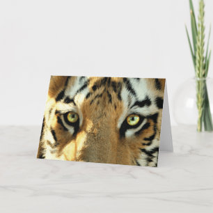 Tijger 1 - Wenskaart Feestdagen Kaart