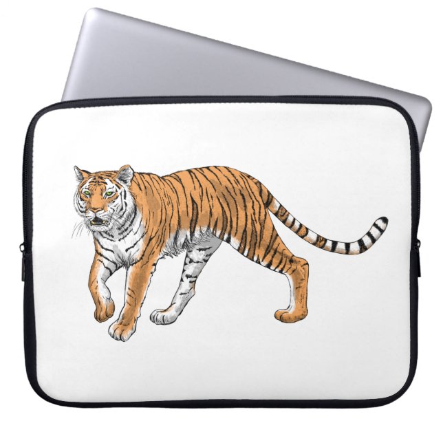 Tijger 2 laptop sleeve (Voorkant)
