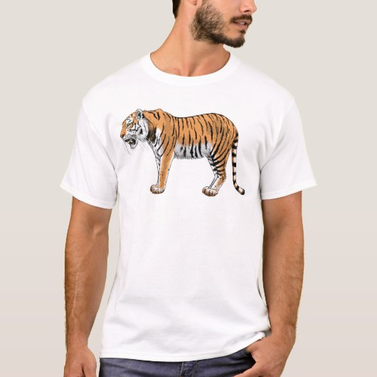 Tijger 2 T-shirt (Voorkant)