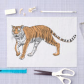 Tijger 2 tissuepapier (Craft)