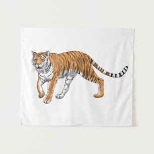 Tijger 2 wandkleed