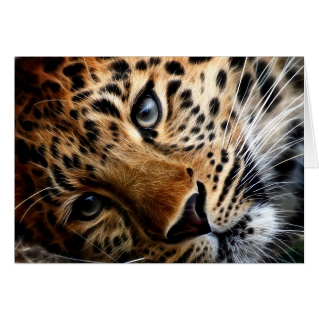 Tijger 3 - Wenskaart (Voorkant Horizontaal)