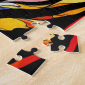 Tijger 600 stuk puzzel legpuzzel (Zijkant)