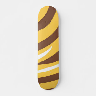 Tijger abstracte kunst skateboard