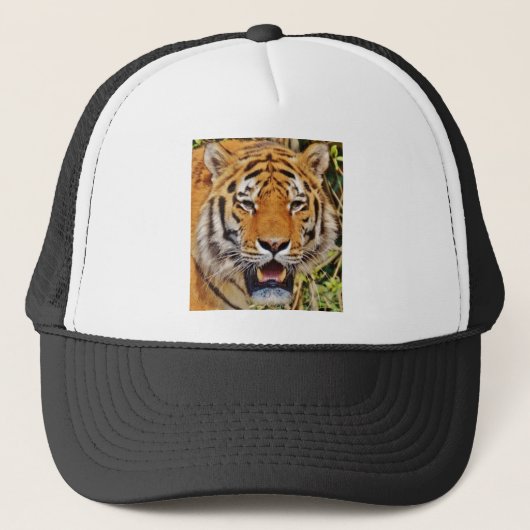 Tijger afbeelding! trucker pet (Voorkant)