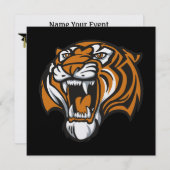 Tijger Afstuderen - SRF Kaart (Voorkant / Achterkant)