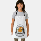 Tijger als astronaut met Helmet Schort (Insitu)