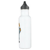 Tijger als bruidegom met trouwring waterfles (Rechts)