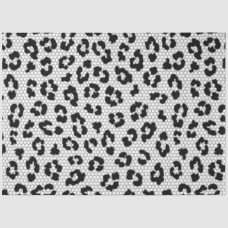 Tijger Antieke Zwarte Kant Decoupage Tissuepapier