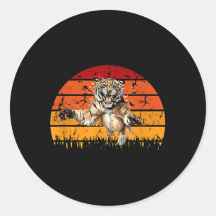 Tijger, Asia Tiger Environmental Protection, Tiger Ronde Sticker