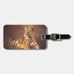 tijger bagagelabel