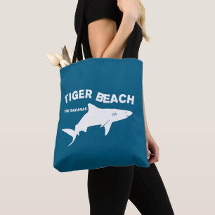 Tijger Beach - De Bahama's Duiken met haaien Draagtas