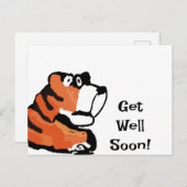 Tijger Beterschap Kaart (Voorkant / Achterkant)