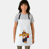 Tijger bij de vechtkunst Karate Schort (Insitu)