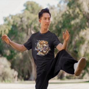 Tijger Binnen Grafisch T-shirt