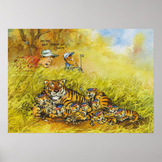 Tijger Bossen Poster