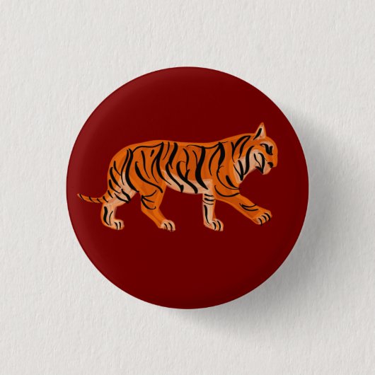 Tijger Button (Voorkant)