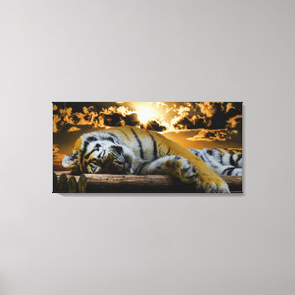 tijger canvas afdruk