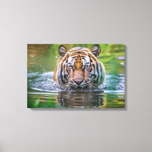 Tijger Canvas Kunst (Voorkant)