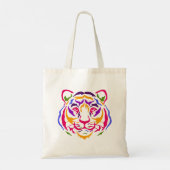 Tijger Canvas tas (Achterkant)