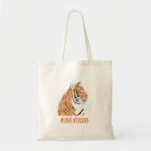 Tijger Canvas tas (Voorkant)