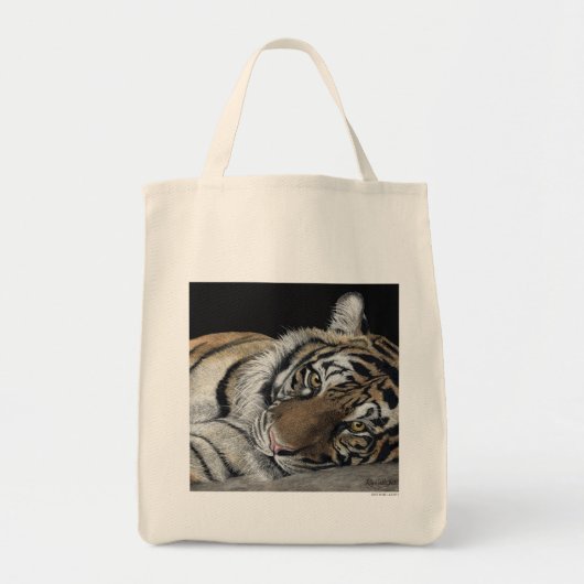 Tijger Canvas tas (Voorkant)