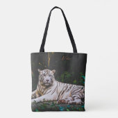 Tijger Canvas tas (Achterkant)