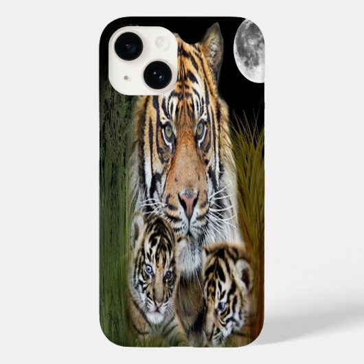 tijger Case-Mate iPhone case (Achterkant)