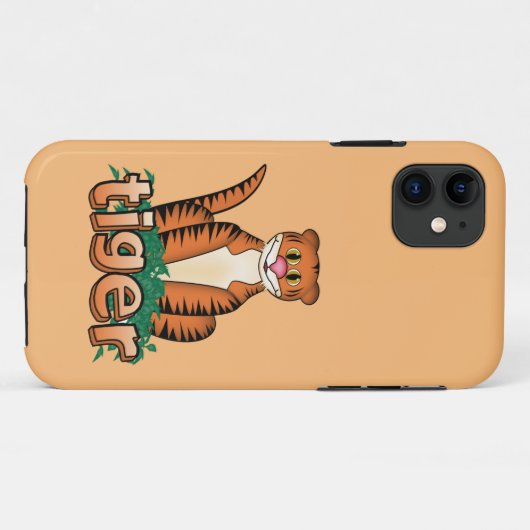TIJGER Case-Mate iPhone CASE (Achterkant (horizontaal))