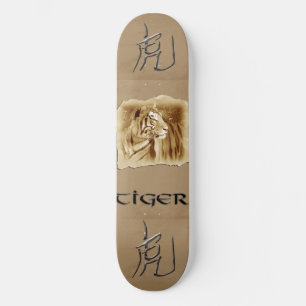 Tijger-Chinese Horoscope/Astrologie Skateboard
