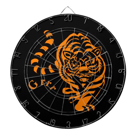 tijger dartbord (Voorkant)