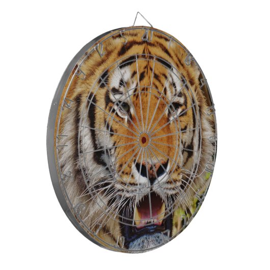 tijger dartbord (Voorkant Links)